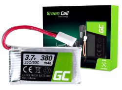 Batería Green Cell ® para Hubsan H107 H107C H107CHD H107L 3.7V 380mAh