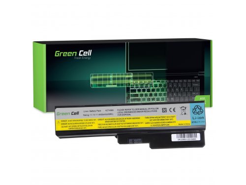Green Cell Batería L08L6C02 L08L6Y02 L08N6Y02 L08S6Y02 para Lenovo G430 G450 G530 G550 G555 B460 B550 N500 V460 Z360