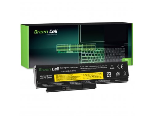 Batería para laptop Lenovo ThinkPad X220s 4400 mAh - Green Cell