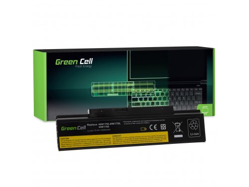 Batería para laptop Lenovo ThinkPad Edge E550c 4400 mAh - Green Cell