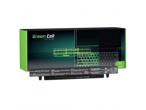 Green Cell Batería A41-X550A para Asus A550 F550J F550L R510 R510C R510J R510JK R510L R510CA X550 X550C X550CA X550CC X550L