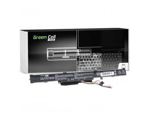 Green Cell PRO Batería A41-X550E para Asus R510 R510D R510DP R751LN R751J R752L R752LAV R752LB X550D X550DP X750J X751L F550D