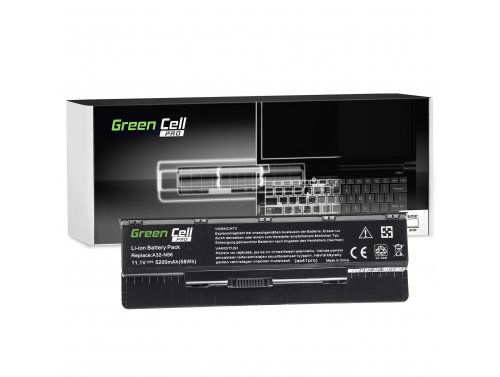 Green Cell PRO Batería A32-N56 para Asus N56 N56JR N56V N56VB N56VJ N56VM N56VZ N76 N76V N76VB N76VJ N76VZ N46 N46JV G56JR