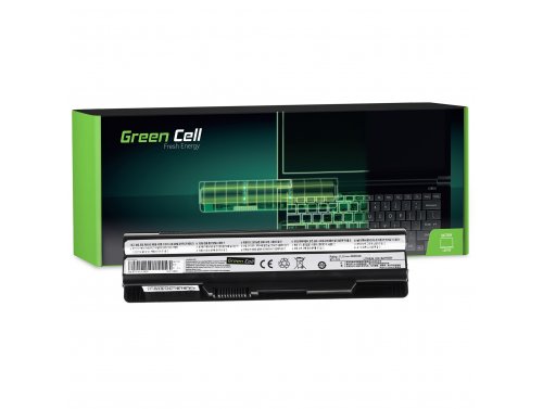 Batería para laptop MSI A6500 4400 mAh - Green Cell