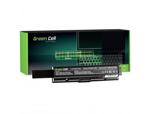 Batería para laptop Toshiba Satellite Pro A210-EZ220 6600 mAh - Green Cell