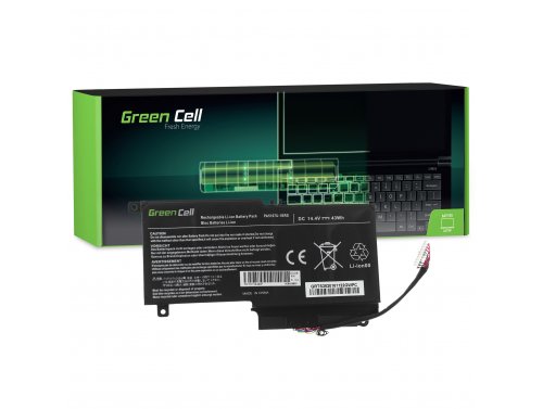 Green Cell Batería PA5107U-1BRS para Toshiba Satellite L50-A L50-A-19N L50-A-1EK L50-A-1F8 L50D-A P50-A P50-A-13C L50t-A S50-A