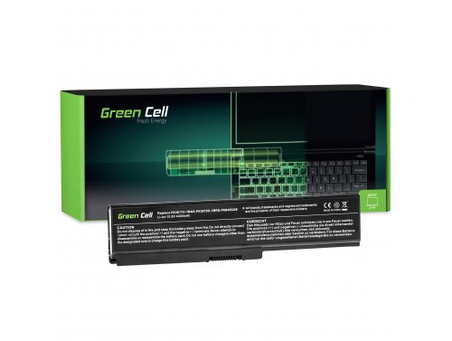 Batería para laptop Toshiba DynaBook T551/T5CB 4400 mAh - Green Cell