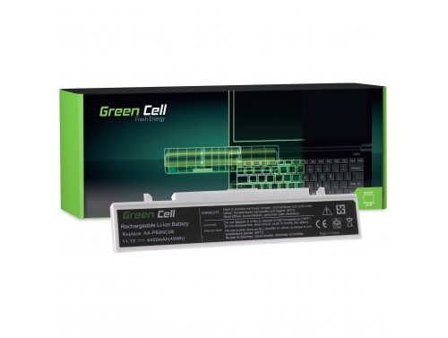 Green Cell Batería AA-PB9NC6B AA-PB9NS6B para Samsung R519 R522 R530 R540 R580 R620 R719 R780 RV510 RV511 NP350V5C Blanche