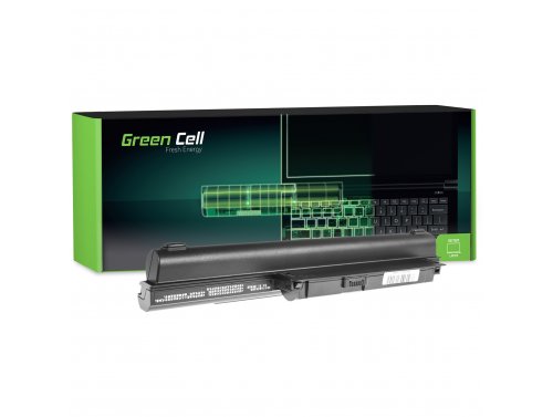 Batería para laptop Sony Vaio VPCEB3AFX 6600 mAh - Green Cell