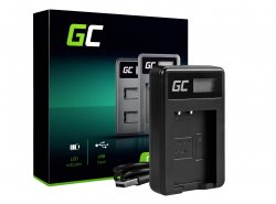 Green Cell ® Cargador de batería LC-E17 para Canon LP-E17, EOS 77D 750D 760D 8000D M3 M5 M6 Rebel SL2 T6i T6s T7i Kiss X8i