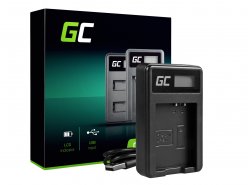 Green Cell Cámara Cargador de batería LC-E10 para Canon LP-E10, EOS 1100D 1200D 1300D Kiss X50 X70 Rebel T3 T5 T6