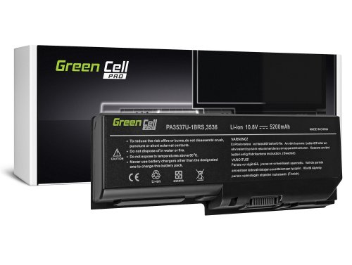 Green Cell PRO Batería PA3536U-1BRS PABAS100 para Toshiba Satellite L350 P200 P300 P300D X200 X205 Equium L350 P200 P300