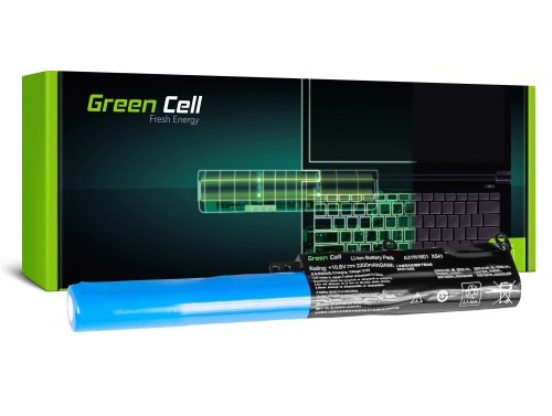Green Cell Batería A31N1601 para Asus R541N R541NA R541S R541U R541UA R541UJ Vivobook Max F541N F541U X541N X541NA X541S X541U