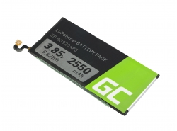 Batería Green Cell EB-BG920ABE GH43-04413A compatible con teléfono Samsung Galaxy S6 SM-G920 SM-G9200 G920F 3.85V 2550mAh