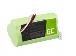 Green Cell Batería 180AAHC3TMX para altavoces Logitech S315i S715i Z515 Z715 S-00078 S-00096 S-00100, NI-MH 3.6V 2000mAh