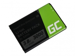 Batería Green Cell BL-53YH EAC62378905 compatible con teléfono LG G3 D690N D830 D850 D851 D855 D857 LS990 Optimus 3000mAh