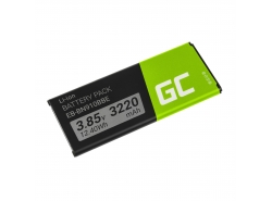 Batería Green Cell EB-BN910 EB-BN910BBE compatible con teléfono Samsung Galaxy Note 4 N910 N910F N910T SM-N910W8 3.8V 3220mAh
