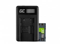 Batería Green Cell ® LP-E6 y cargador LC-E6 para Canon EOS 70D, 5D Mark II / III, 80D, 7D Mark II, 60D, 6D, 7D 7.4V 1900mAh