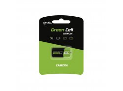 Green Cell CR123A Batería Batería de litio 3V 1400mAh