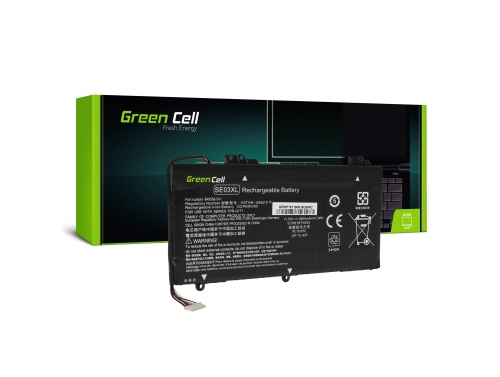 Green Cell Batería SE03XL 849908-850 849568-421 849568-541 para HP Pavilion 14-AL 14-AL000 14-AL100 14-AV