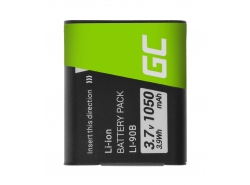 Green Cell ® Akku Li-90B/Li-92B für Olympus Tough TG-1 TG-2 TG-3 TG-Tracker Stylus SH-1 SP-100 XZ-2 VoiSquare 3.7V 1050mAh