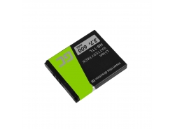 Bateria Green Cell ® NB-11L do Canon PowerShot A2300 IS A2400 IS A3400 IS A3500 IS SX400 SX410 SX420 IS 9 3.7V 600mAh