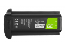 Batería Green Cell ® AHDBT-501 AABAT-001 para GoPro HD HERO5 HERO6 HERO7 Negro 3.85V 1220mAh