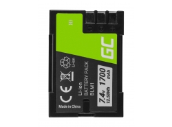 Batería Green Cell ® BLM-1 para Olympus Evolt E-1 E-510 E-500 CAMEDIA C-5060 C-7070 C-8080 Wide Zoom, 7.4V 1600mAh