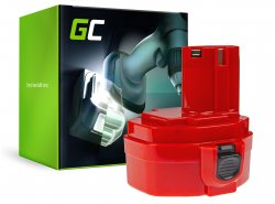 Akku Green Cell ® für Makita 1420 1433 1434 4033D 4332D 6228D 6337D 14.4V 3Ah