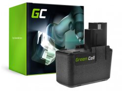 Batería Green Cell (2.5Ah 9.6V) 2 607 335 144 2 610 910 400 BAT001 para Bosch PDR PBM PSR GLI GSR 9.6 VE VE-2 VES2 Skil 3100