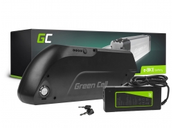 Green Cell Bateria Bicicleta Electrica 36V 15.6Ah 562Wh Down Tube Ebike GX16-2P y Cargador