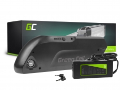 Green Cell® Bateria Bicicleta Electrica 48V 12Ah Down Tube Li-Ion y Cargador