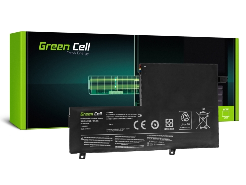 Green Cell Batería L14M3P21 L14L3P21 para Lenovo S41-70 Yoga 500-14ISK 500-15ISK 500-14IBD 500-14IHW 500-15IBD 500-15IHW