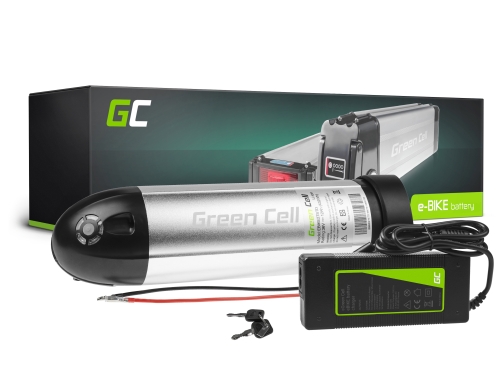 Green Cell Bateria Bicicleta Electrica 36V 12Ah 432Wh Down Tube Ebike 2 Pin para Ancheer, Myatu y Cargador
