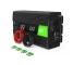 Green Cell® Convertidor de voltaje Inversor 12V a 230V 1000W / 2000W Inversor de corriente Onda Sinusoidal Pura