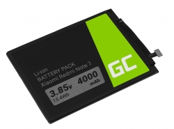 Batería Green Cell BN4A IS 16046/IEC 62133 compatible con teléfono Xiaomi Redmi Note 7 M1901F7C M1901F7E M1901F7G 4000mAh