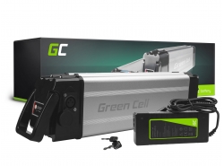 Green Cell Bateria Bicicleta Electrica 24V 12Ah 288Wh Silverfish Ebike 4 Pin y Cargador