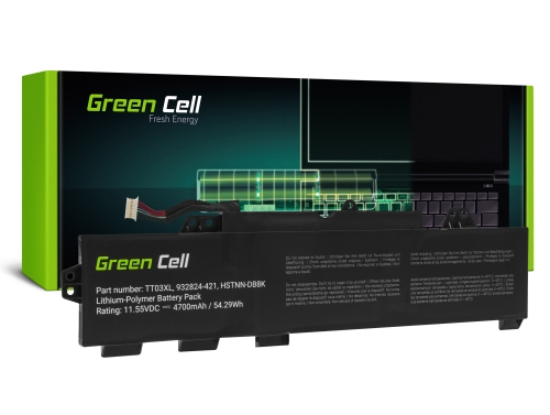 Green Cell Batería TT03XL para HP EliteBook 755 G5 850 G5 HP ZBook 15u G5
