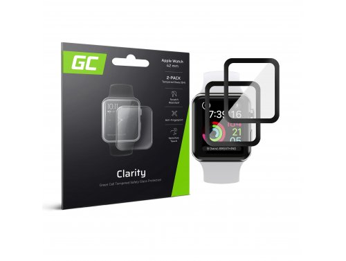 2x GC Clarity Vidrio templado para Apple Watch 42mm