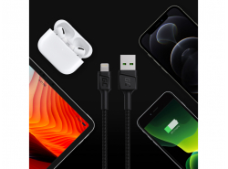 Cable Green Cell GC Eko USB - Lightning 200cm de carga rápida Apple 2.4A