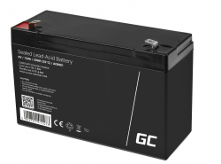 Green Cell ® Gel Batterie AGM 6V 12Ah