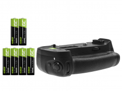 Empuñadura Green Cell MB-D18 + Baterías 6x AA HR6 2600mAh para la cámara Nikon D850