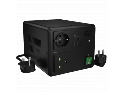Transformador convertidor de voltaje Green Cell110V ⇄ 230V 1600W/2000W UE Reino Unido EE UU