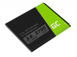 Batería Green Cell GK40 SNN5967B compatible con teléfono Motorola Moto G4 Play XT1607 G5 XT1601 XT1603 E3 E4 E5 3.8V 2700mAh