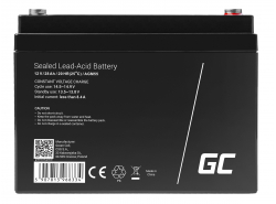 Batería Green Cell® AGM 12V 28Ah batería de plomo-ácido libre de mantenimiento de vellón para botes, scooters eléctricos
