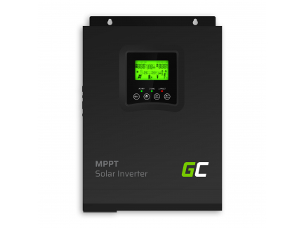  Inversor solar inversor solar con onda sinusoidal cargador solar  inversor pantalla LCD inversor para herramientas de batería pura con  controlador Mppt : Patio, Césped y Jardín