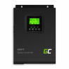 Inversor solar Inverter Off Grid con MPPT Cargador solar Green Cell 12VDC 230VAC 1000VA / 1000W Onda sinusoidal pura