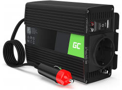 Green Cell® Convertidor de voltaje Inversor 24V a 230V 150W / 300W Inversor de corriente Onda Sinusoidal Pura