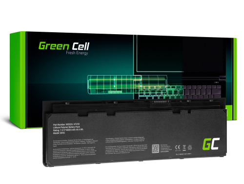 Batería Green Cell WD52H GVD76 para portátiles Dell Latitude E7240 E7250
