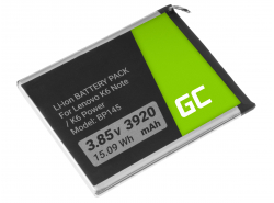 Batería Green Cell BL270 compatible con teléfono Lenovo K6 Note / K6 Power K33A42 K53A48 XT1944-4 XT1944-5 XT1944-6 3920mAh